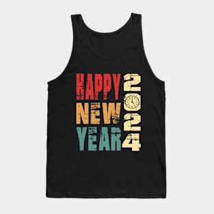Happy New Year 2024 Tank Top